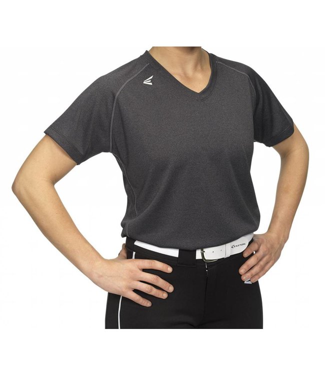 V-Neck Short Sleeve Raglan Women's Shirt