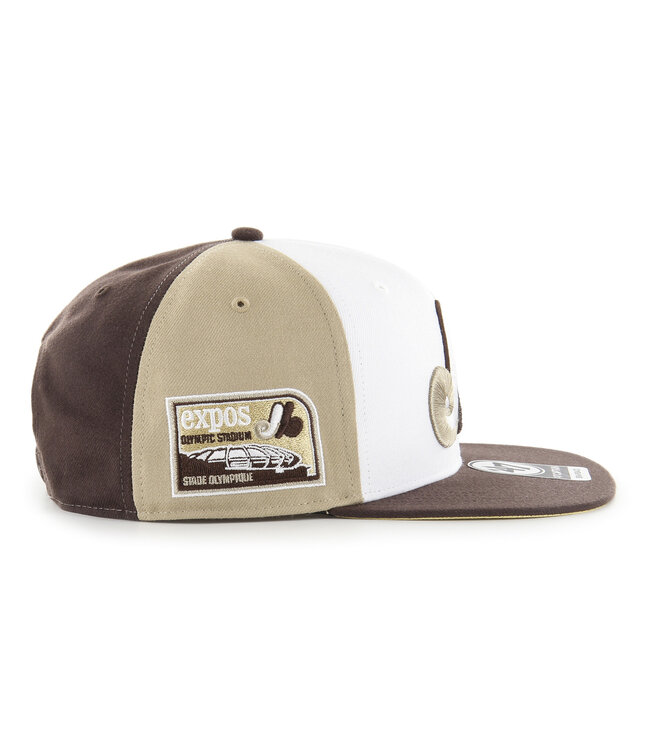 Casquette Snapback MLB Deluxe 47 Sure Shot Stade Olympique des Expos de Montréal