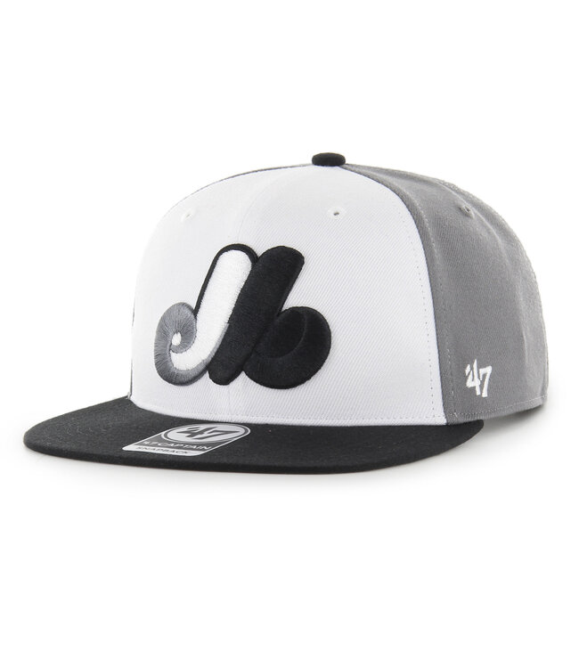 47BRAND Casquette Snapback MLB Deluxe 47 Sure Shot Partie d'Étoiles des Expos de Montréal