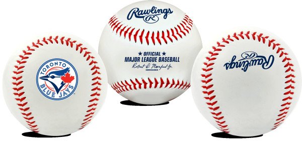 Rawlings Toronto Blue Jays Team Logo Baseball Baseball Town