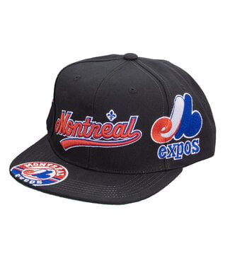 Mitchell & Ness Casquette Snapback MLB Landed des Expos de Montréal