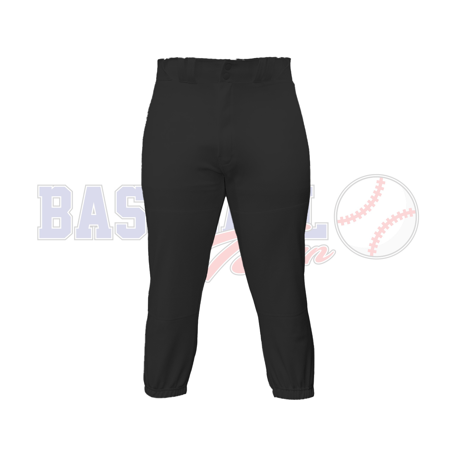 Pantalon De Baseball Majestic Rayures Noires Sur Fond Blanc - Neuf (peut Avoir De Petits Défauts)