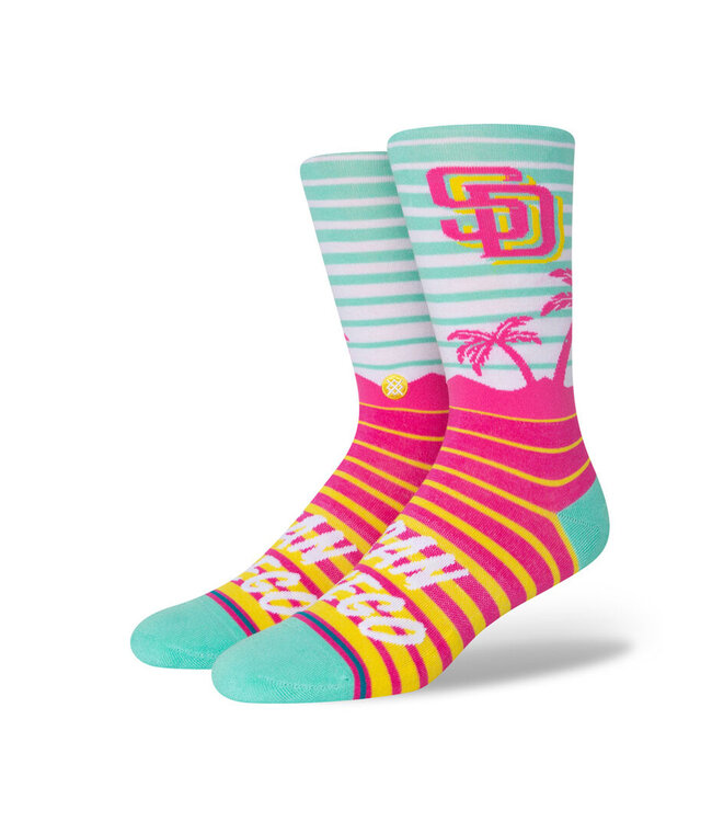 Stance MLB Split Crew San Diego Padres Socks