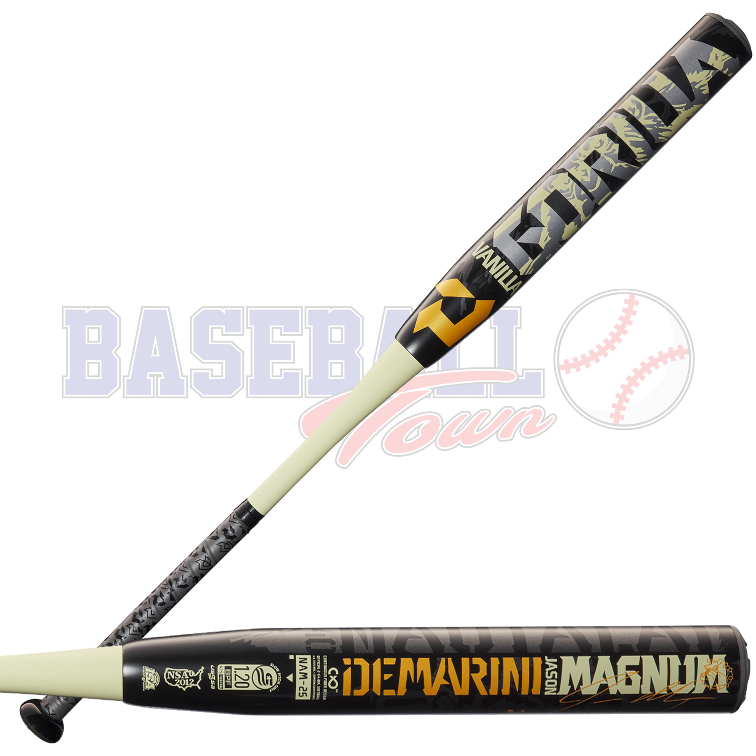 2025 Magnum Signature Model 12" Barrel Slowpitch Bat Baseball Town