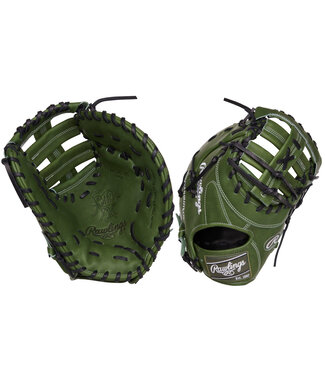 RAWLINGS PRODCTMG Heart of the Hide Military Green 13" Firstbase Baseball Glove