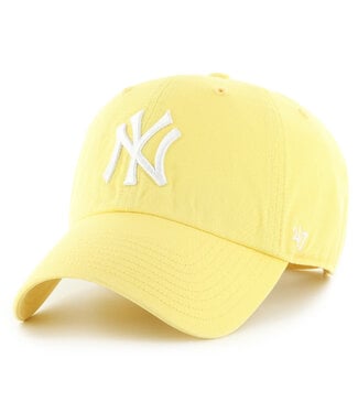 47BRAND New York Yankees MLB Clean Up Maize Cap