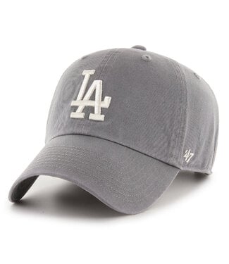 47BRAND Los Angeles Dodgers MLB Clean Up Dark Grey Cap