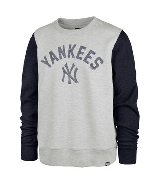 47BRAND New York Yankees MLB Fells 47 Boulevard Crew Shirt