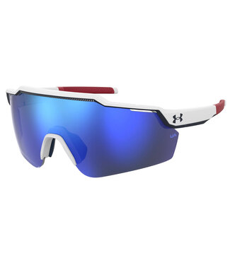 UNDER ARMOUR UA Level Up White/Blue Sunglasses