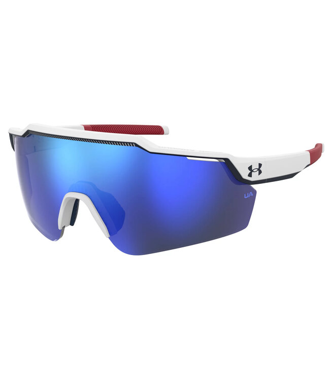 UA Level Up White Blue Sunglasses