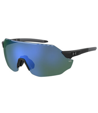 UNDER ARMOUR Lunettes de Soleil Noir Mat/Bleu Vert UA Halftime