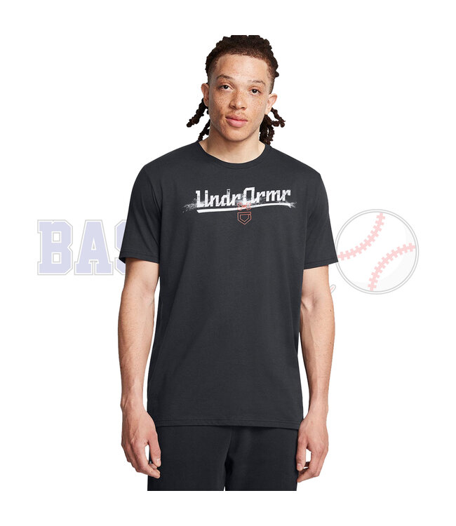 T-Shirt UA Baseball Script Worn