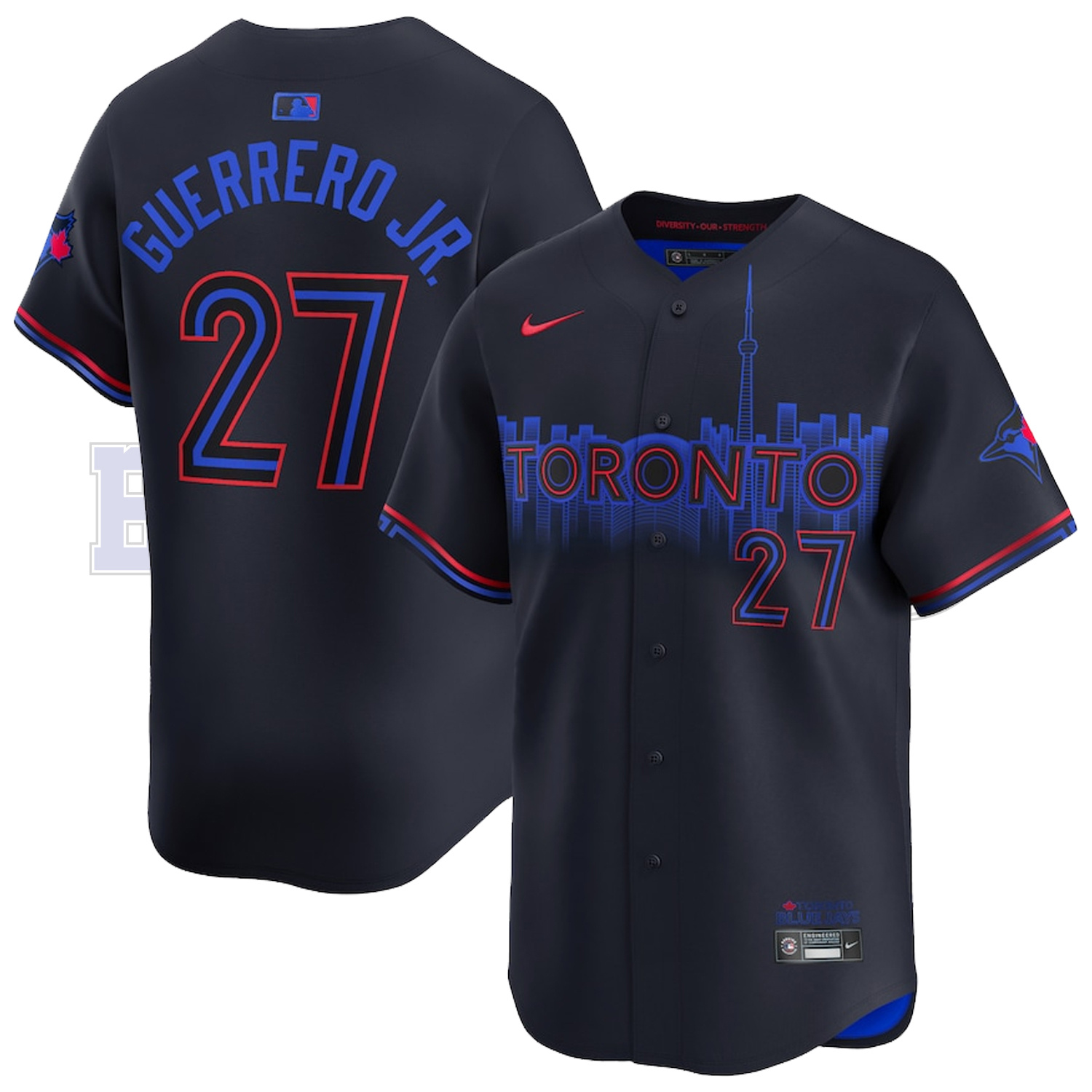 tws JERSEY ユニフォーム Toronto Blue Jays Vladimir Guerrero Jr. City Connect Jersey