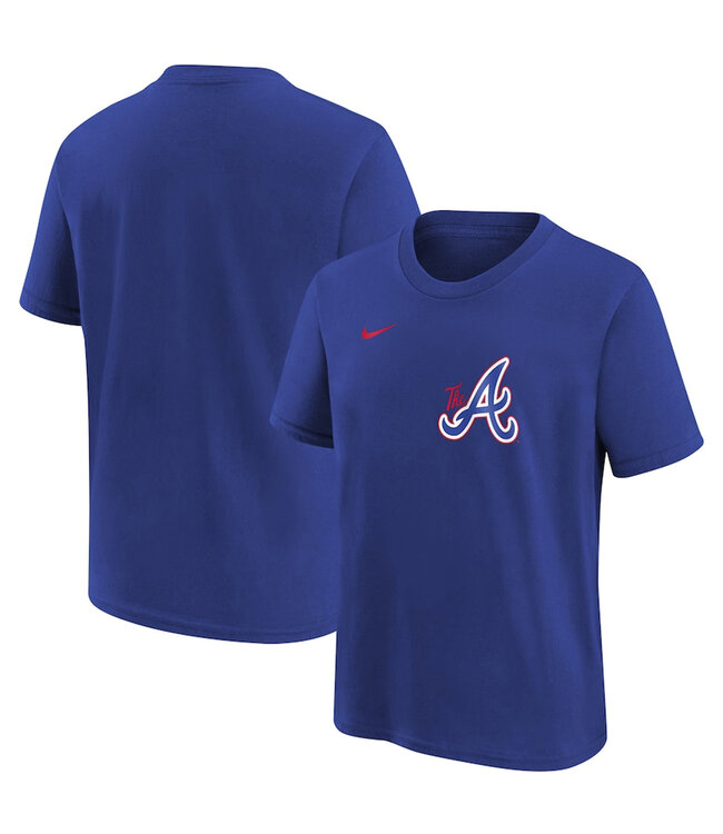 Nike T-Shirt MLB City Connect Wordmark des Braves d'Atlanta
