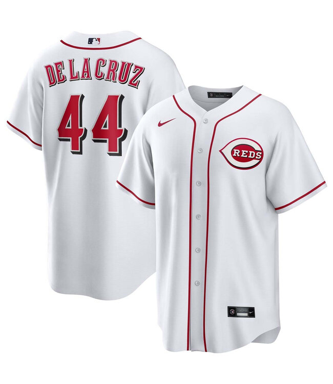 Nike Chemise à Domicile Elly De La Cruz des Reds de Cincinnati