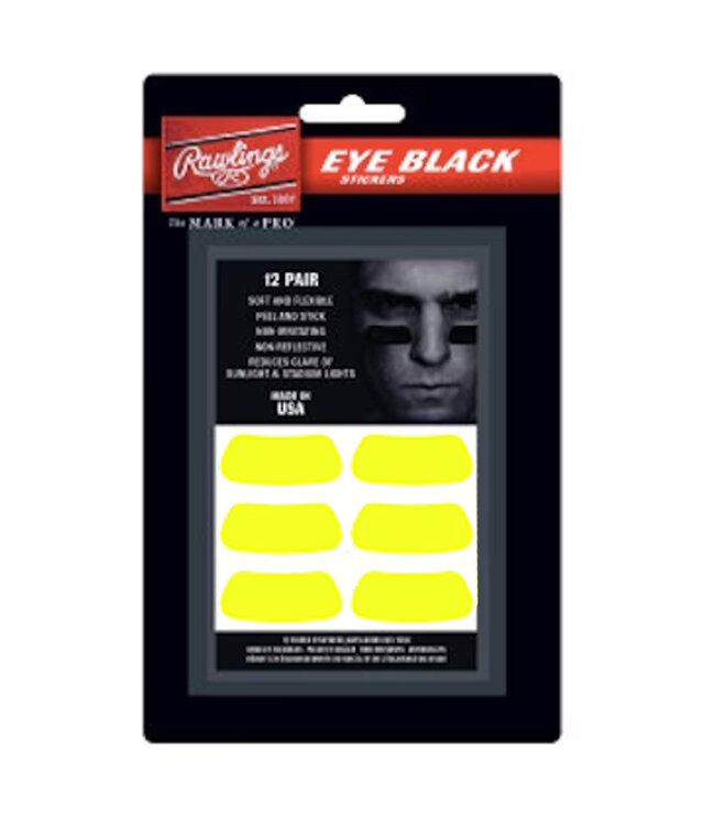 Pairs d'Autocollants Noirs pour les Yeux (pqt. 12)