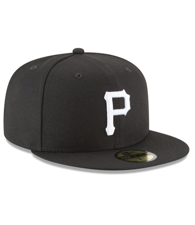 Casquette 5950 Noir et Blanc des Pirates de Pittsburgh