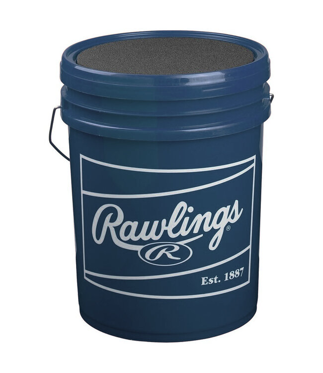 Empty Bucket with Baseball Town Logo