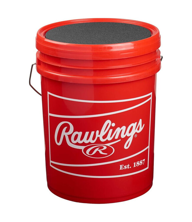 Empty Bucket with Baseball Town Logo