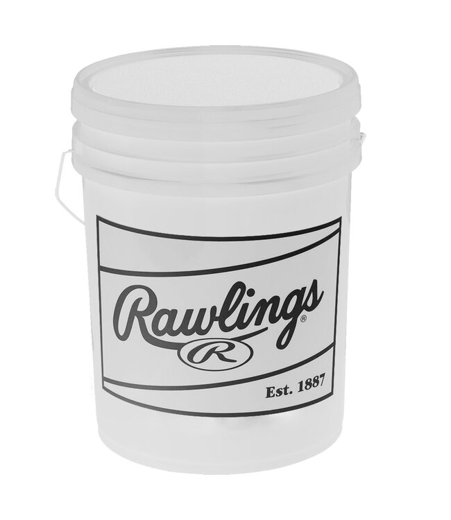 Empty Bucket with Baseball Town Logo