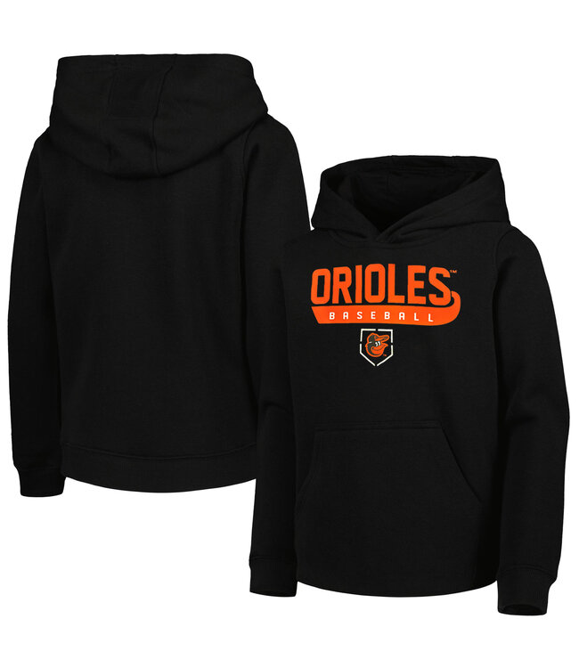 Baltimore Orioles Target Base Hood Youth Hoodie