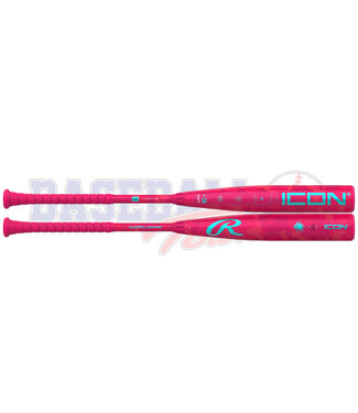 RAWLINGS RBB5IPK3 (-3) Icon Electric Unicorn Limited Edition BBCOR Baseball Bat
