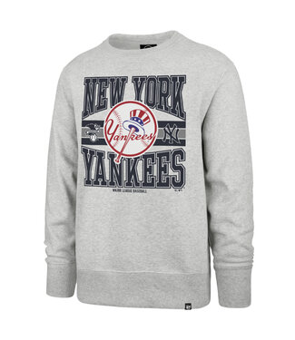 47BRAND New York Yankees MLB Letters '47 Headline Crew Sweatshirt
