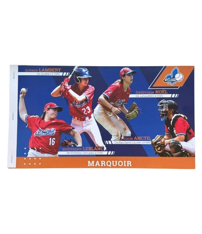 BASEBALL QUEBEC Scoresheets