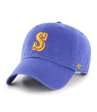 47BRAND Seattle Mariners MLB Clean Up Vintage Cap
