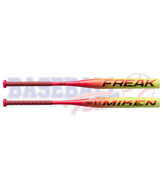 MIKEN Freak Xtreme 1-Piece USSSA 13" Barrel Balanced Slowpitch Bat