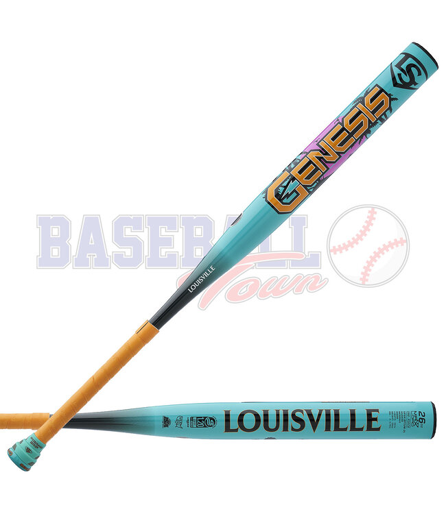 Bâton de Slowpitch 2025 Genesis Castaway Island USSSA 1-Pièce Baril 13" Maxload