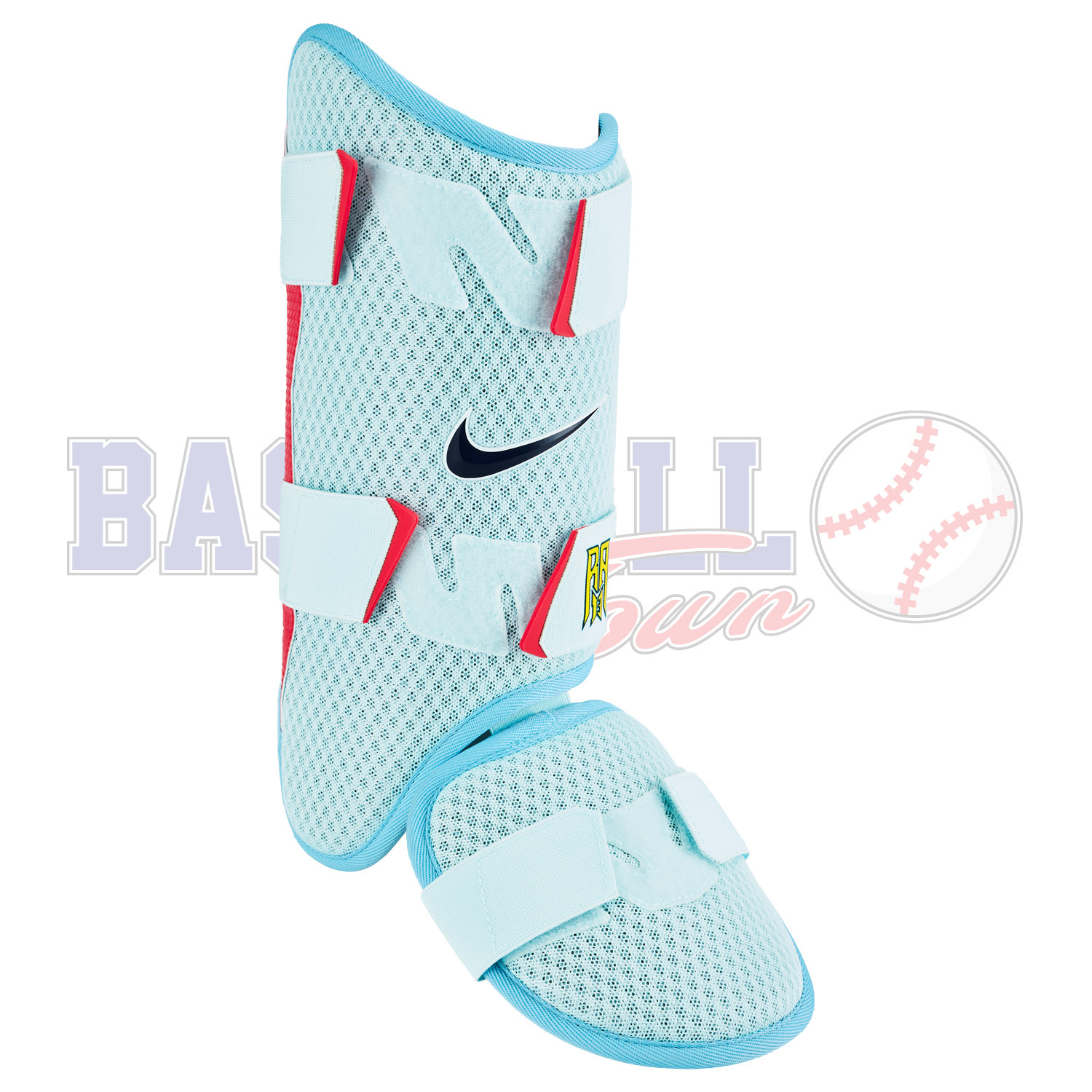 Nike Diamond Batter's Leg Guardアクーニャjr nike-diamond-acuna-batters-leg