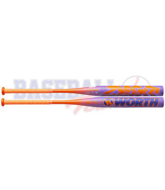 WORTH Bâton de Slowpitch 2 Legit USSSA 1-Pièce Baril 13" Endloaded