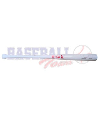 MARK LUMBER COMPANY ML-271 Hot Lineup White Flash Chrome Red Logo Maple Baseball Bat