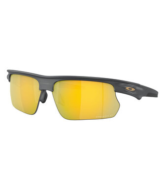 OAKLEY Lunettes de Soleil Bisphaera Matte Carbone avec PRIZM 24k Polar