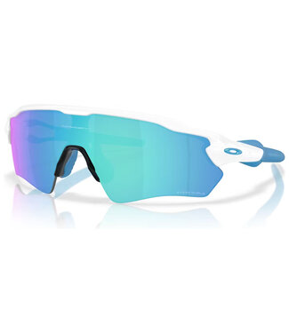 OAKLEY Lunettes de Soleil Radar EV S Path Blanc Poli avec PRIZM Saphir