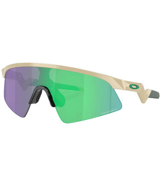 OAKLEY Resistor Sweep Polished Desert Tan w/ PRIZM Jade Youth Sunglasses