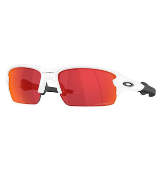 OAKLEY Lunettes de Soleil Flak 2.0 S Blanc Poli avec PRIZM Field