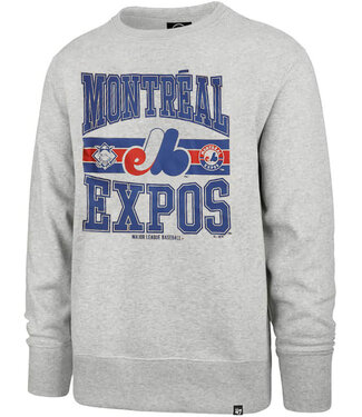47BRAND Montreal Expos MLB Letters '47 Headline Crew Sweatshirt