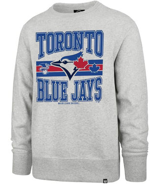 47BRAND Chemise Crew MLB Letters '47 Headline des Blue Jays de Toronto