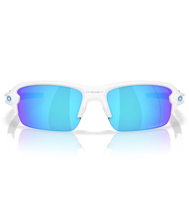 Lunettes de Soleil Flak 2.0 S Blanc Poli avec PRIZM Saphir