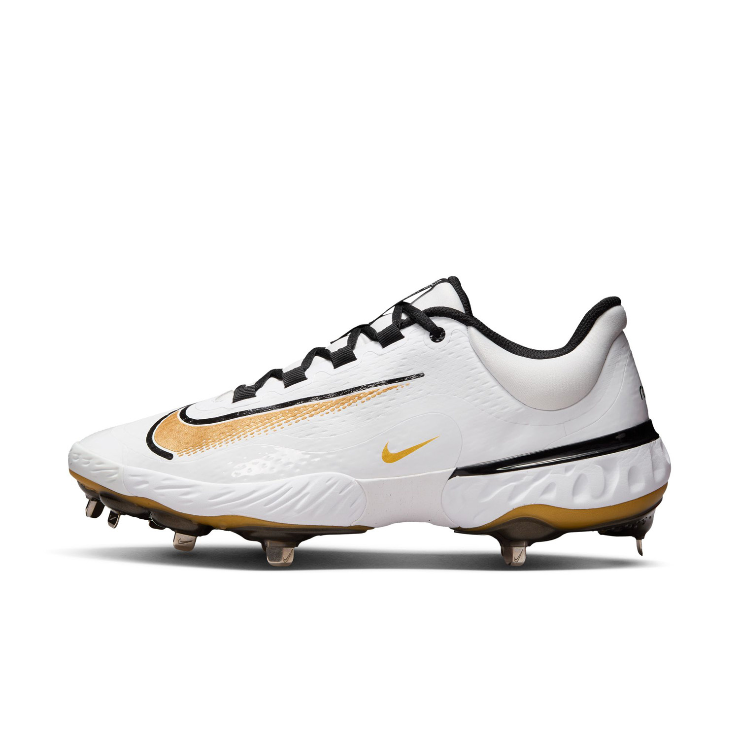 Crampons Softball Ringor Flite Spikes - Femme Taille 10 - Blanc/Rouge 'Marée Montante'