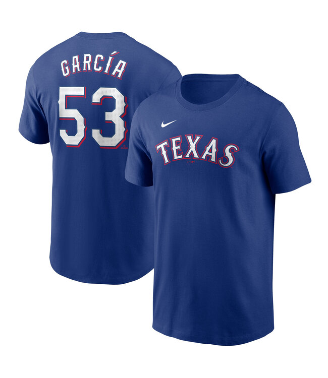 T-Shirt MLB Fuse N&N Adolis Garcia  des Rangers de Texas