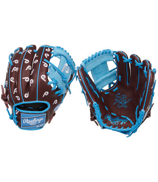 RAWLINGS Gant de Baseball PRO205-2PHI Heart of the Hide MLB Micro Logo des Phillies de Philadelphie 11.75"