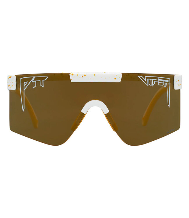 The Bel Air Original 2.0 Wide HDPV Polarized Gold Mirror Sunglasses
