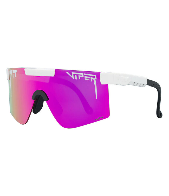 The Miami Nights Original 2.0 Wide HDPV Polarized Pink Mirror Sunglasses