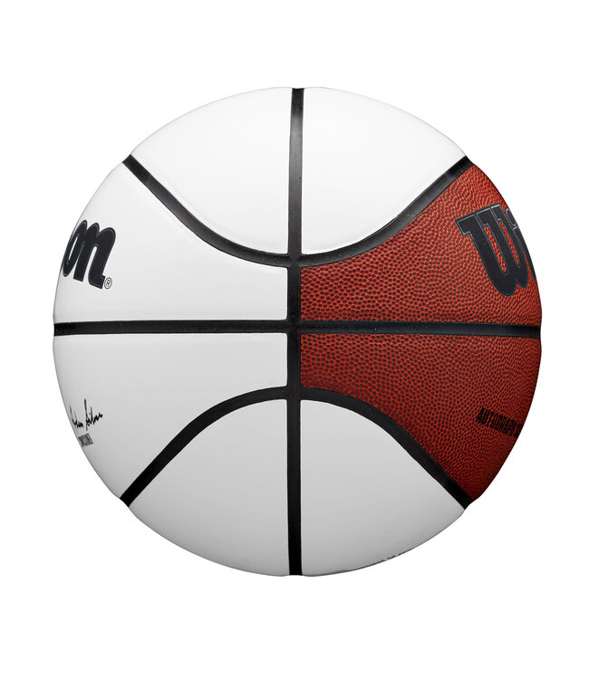 Wilson NBA Autograph Basketball – Size 7 – White Panel for Signatures