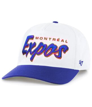 47BRAND Casquette Snapback MLB Drop Shadow 47 Hitch RF des Expos de Montréal