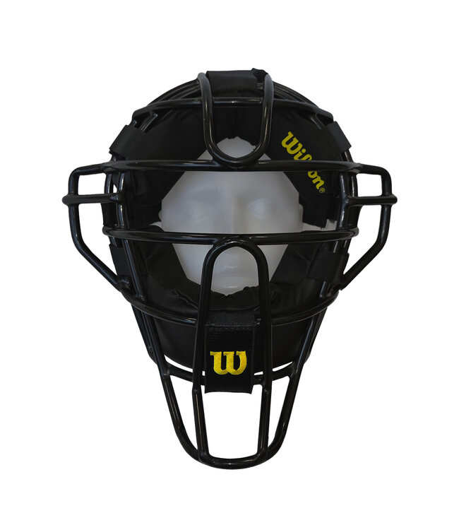 Masque pour Arbitre Dyna-Lite de Wilson en acier noir Wilson