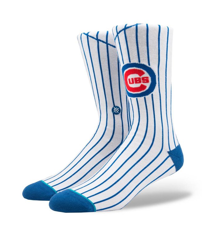 Stance MLB Home Chicago Cubs White Crew Socks